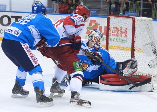 Channel One Cup. Russia vs. Finland