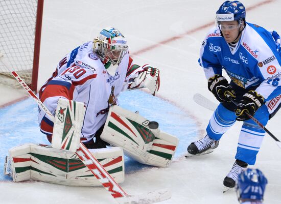 Hockey. Channel One Cup. Russia vs. Finland