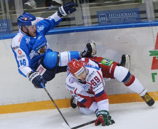 Hockey. Channel One Cup. Russia vs. Finland
