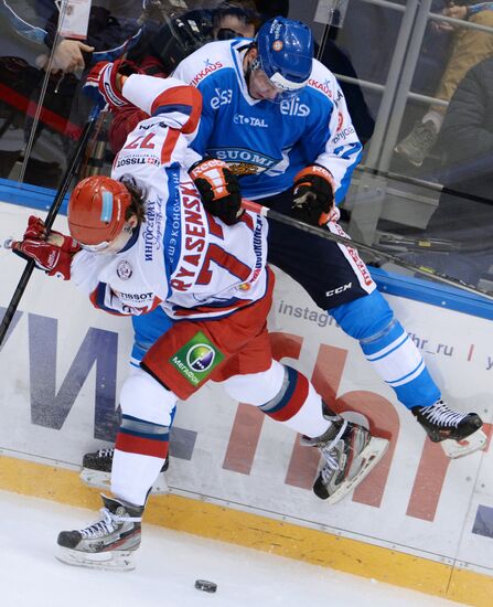 Hockey. Channel One Cup. Russia vs. Finland