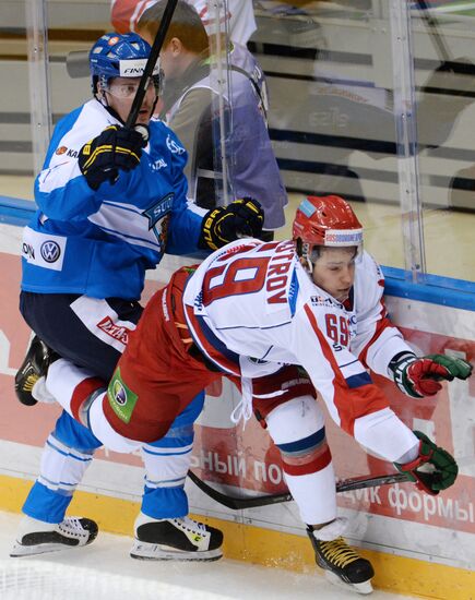 Hockey. Channel One Cup. Russia vs. Finland