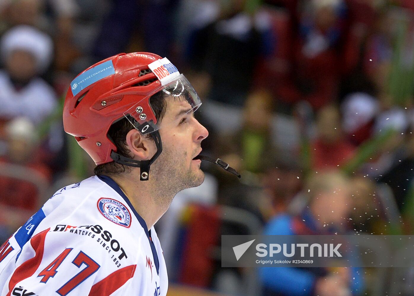 Hockey. Channel One Cup. Russia vs. Finland