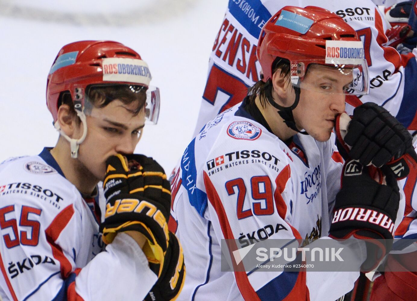 Hockey. Channel One Cup. Russia vs. Finland