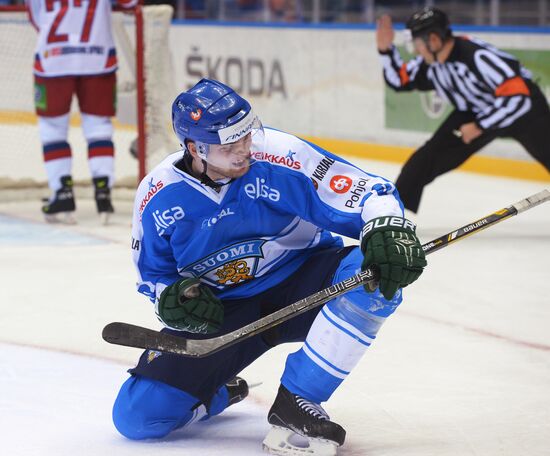 Hockey. Channel One Cup. Russia vs. Finland