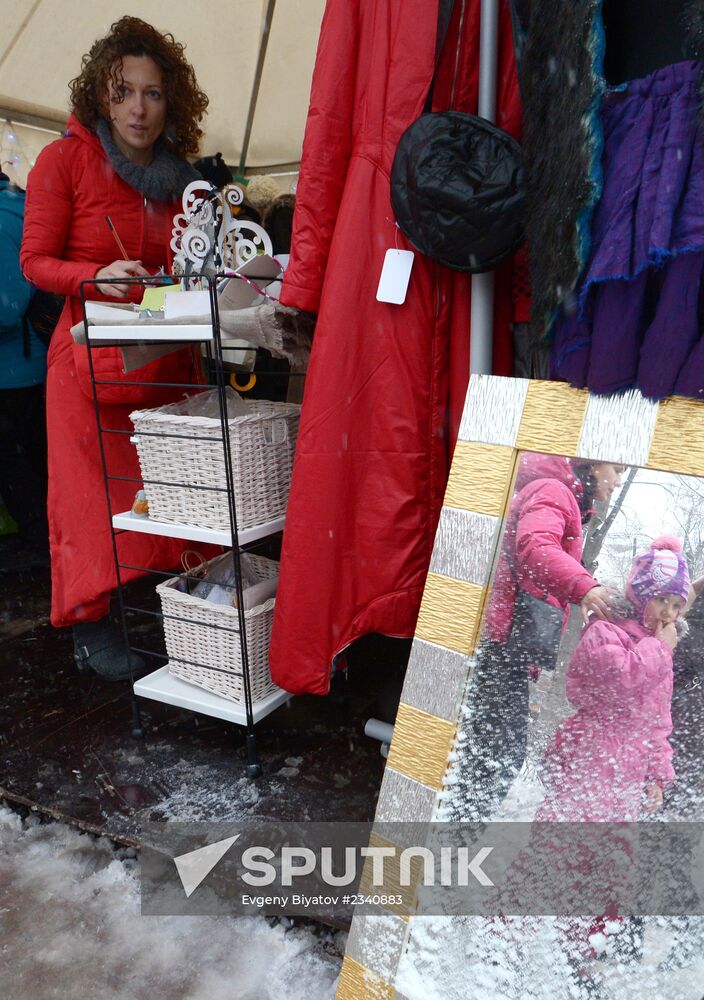 Christmas fairs in Moscow