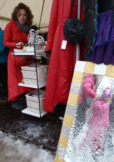 Christmas fairs in Moscow