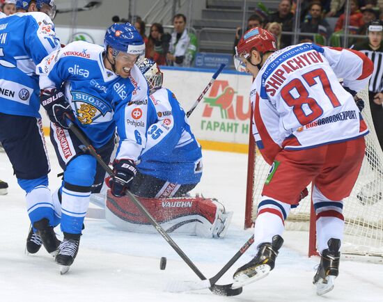 Channel One Cup. Russia vs. Finland