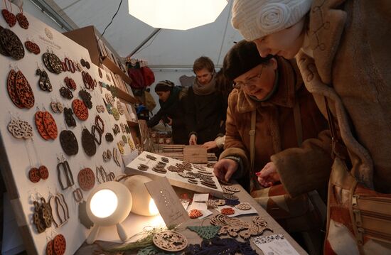 Christmas fairs in Moscow