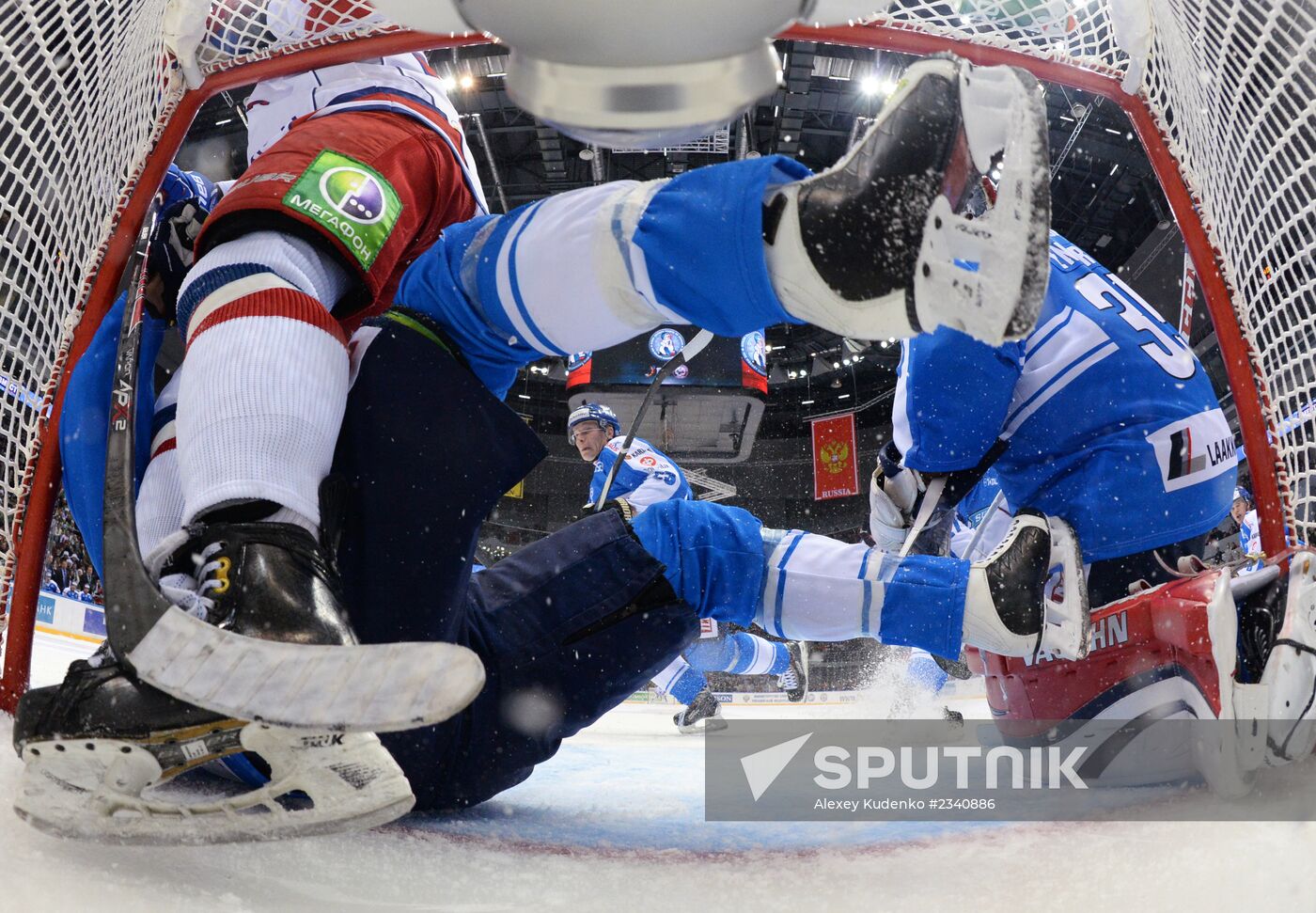 Hockey. Channel One Cup. Russia vs. Finland