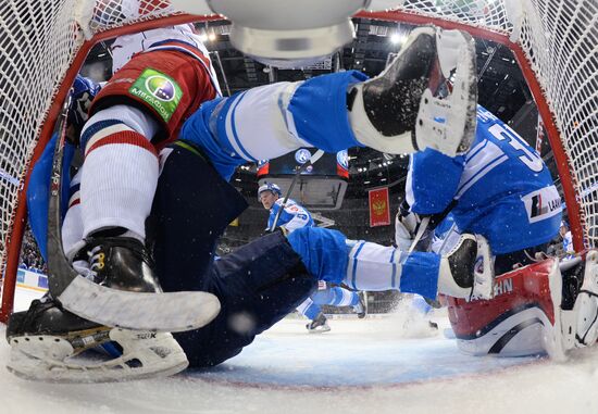 Hockey. Channel One Cup. Russia vs. Finland