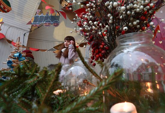 Christmas fairs in Moscow