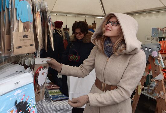 Christmas fairs in Moscow