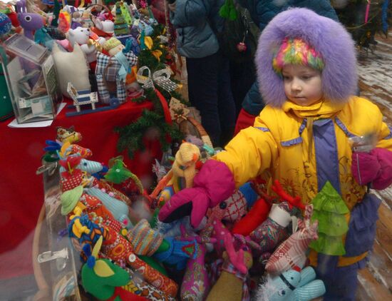 Christmas fairs in Moscow