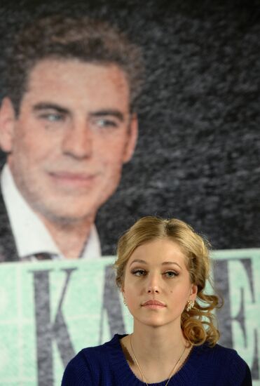 Dress rehearsal of "A Scythe Against a Stone" in Moscow Gubernia Theater