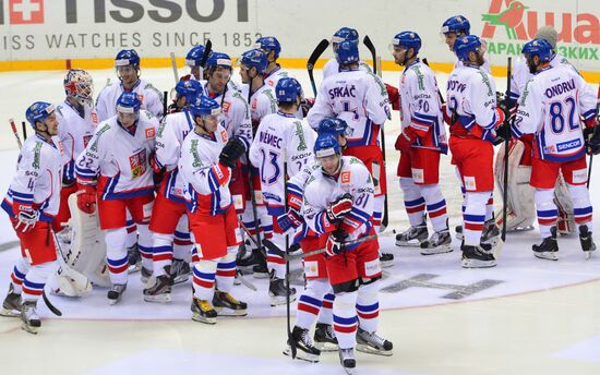 Ice Hockey. Channel One Cup. Czech Republic vs, Sweden