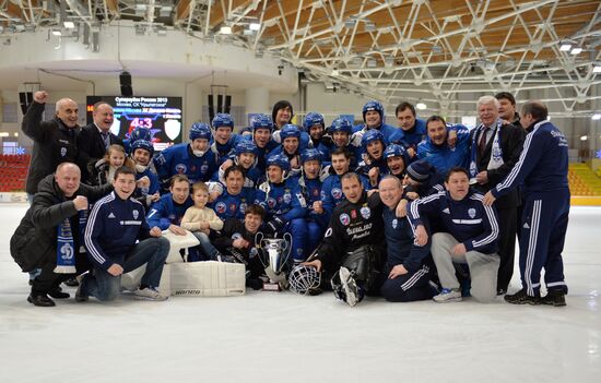 Russian Bandy Super Cup. Dynamo Moscow vs. Dynamo Kazan