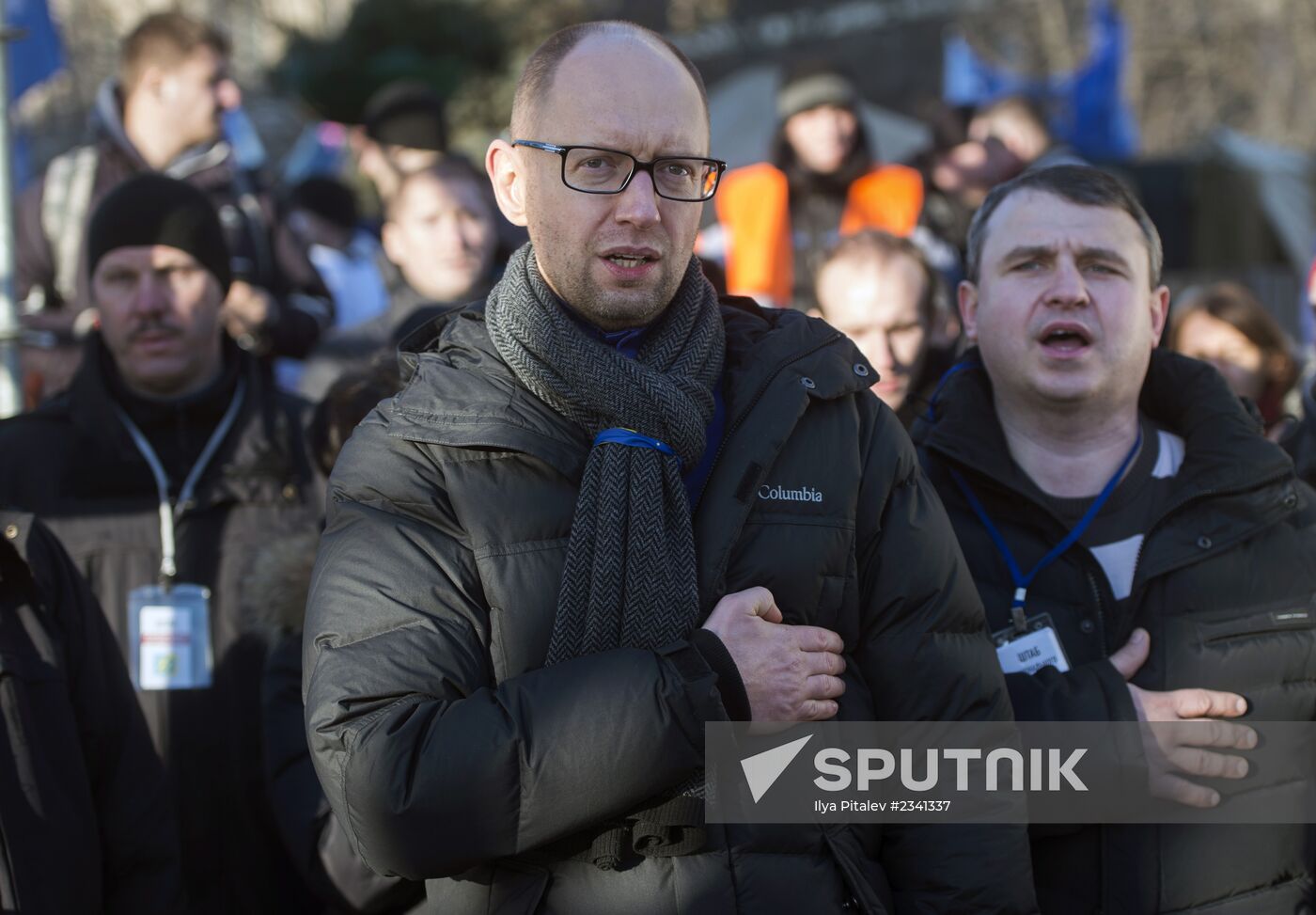 "Popular Assembly" on Independence Square in Kiev