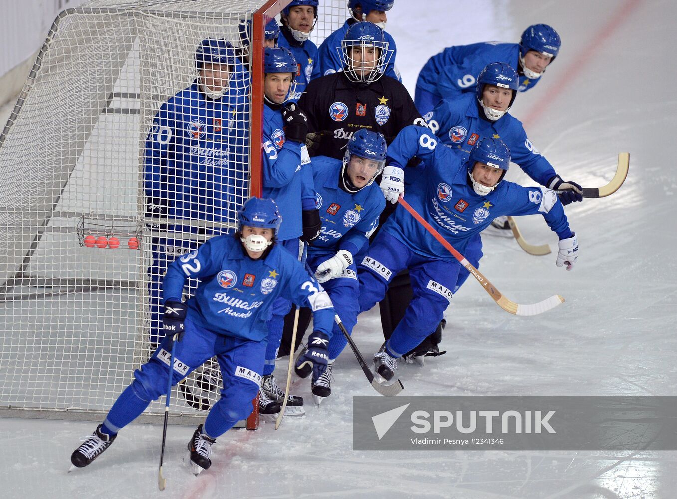 Russian Bandy Super Cup. Dynamo Moscow vs. Dynamo Kazan