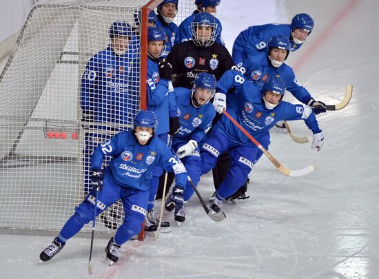 Russian Bandy Super Cup. Dynamo Moscow vs. Dynamo Kazan