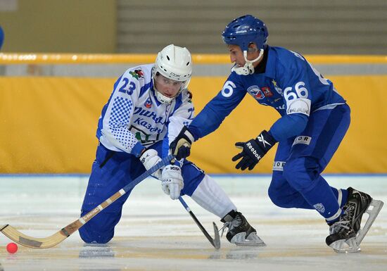 Russian Bandy Super Cup. Dynamo Moscow vs. Dynamo Kazan