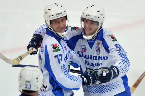 Russian Bandy Super Cup. Dynamo Moscow vs. Dynamo Kazan
