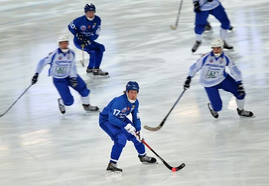 Russian Bandy Super Cup. Dynamo Moscow vs. Dynamo Kazan