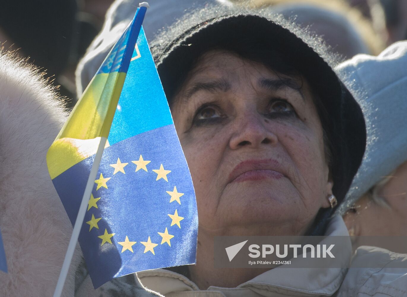 "Popular Assembly" on Independence Square in Kiev