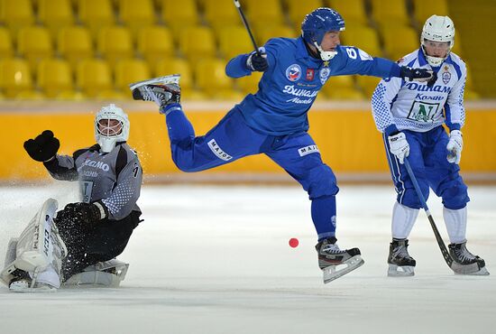 Russian Bandy Super Cup. Dynamo Moscow vs. Dynamo Kazan