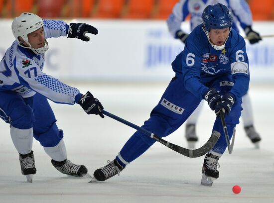 Russian Bandy Super Cup. Dynamo Moscow vs. Dynamo Kazan