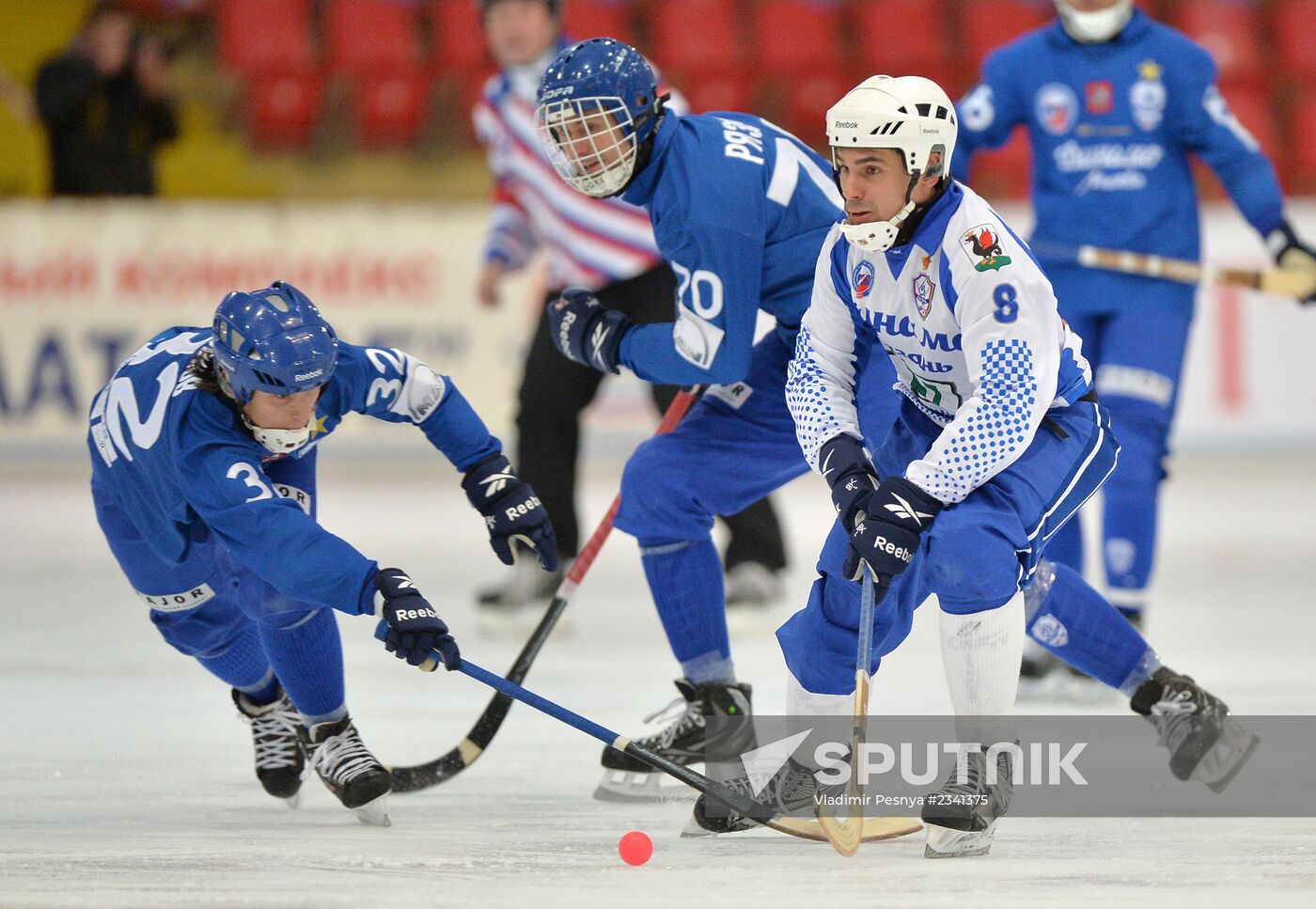Russian Bandy Super Cup. Dynamo Moscow vs. Dynamo Kazan