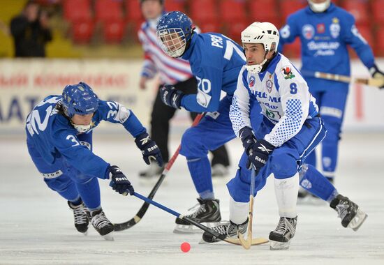 Russian Bandy Super Cup. Dynamo Moscow vs. Dynamo Kazan