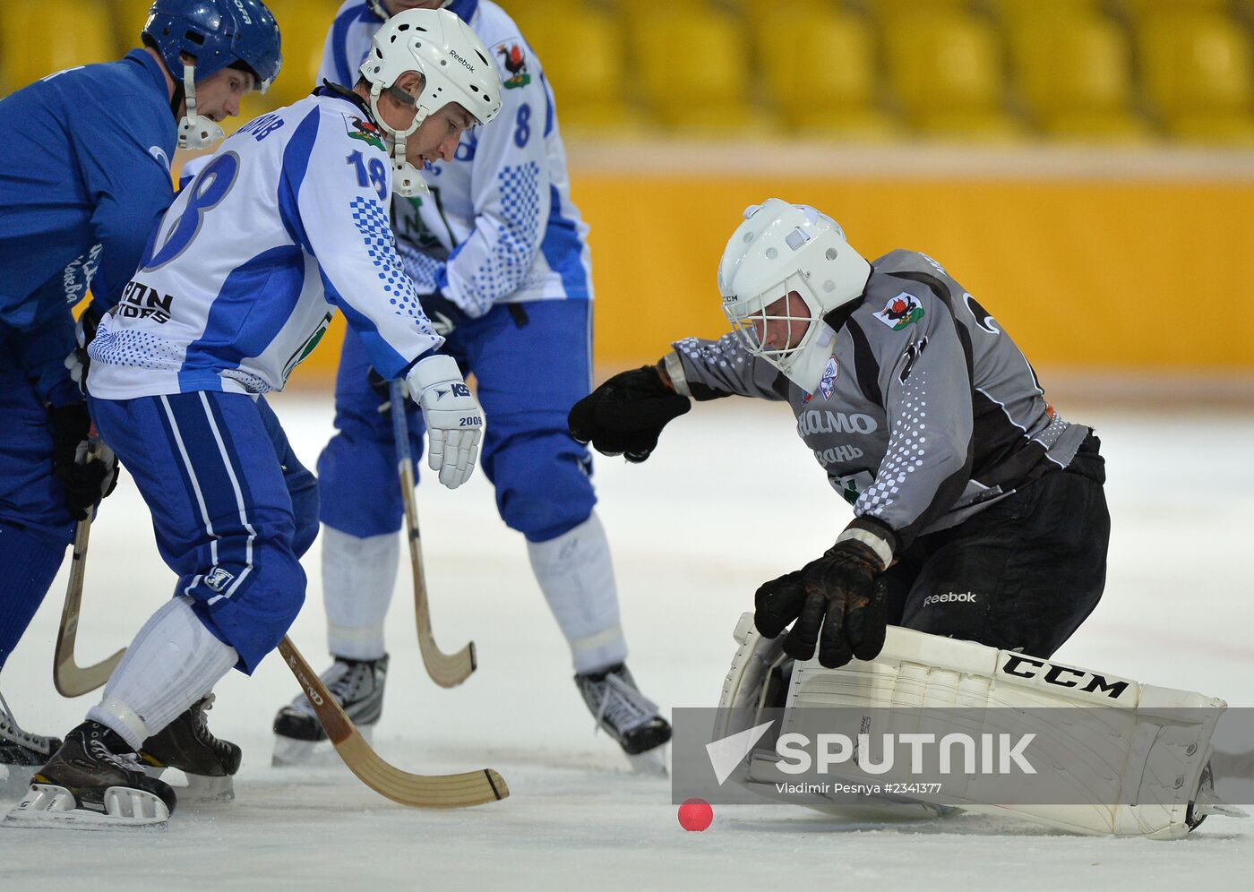 Russian Bandy Super Cup. Dynamo Moscow vs. Dynamo Kazan