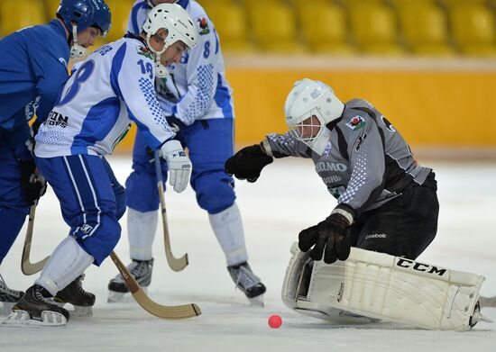 Russian Bandy Super Cup. Dynamo Moscow vs. Dynamo Kazan