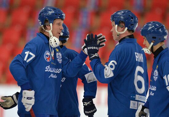 Russian Bandy Super Cup. Dynamo Moscow vs. Dynamo Kazan