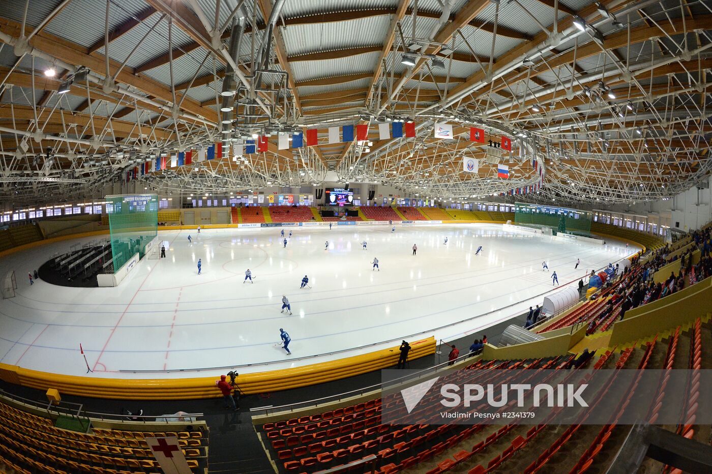 Russian Bandy Super Cup. Dynamo Moscow vs. Dynamo Kazan