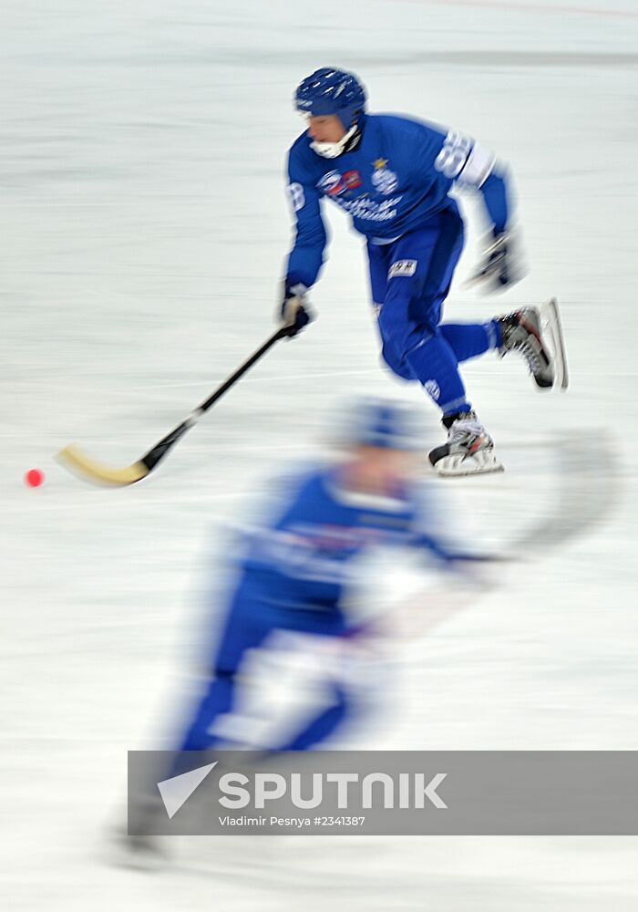 Russian Bandy Super Cup. Dynamo Moscow vs. Dynamo Kazan