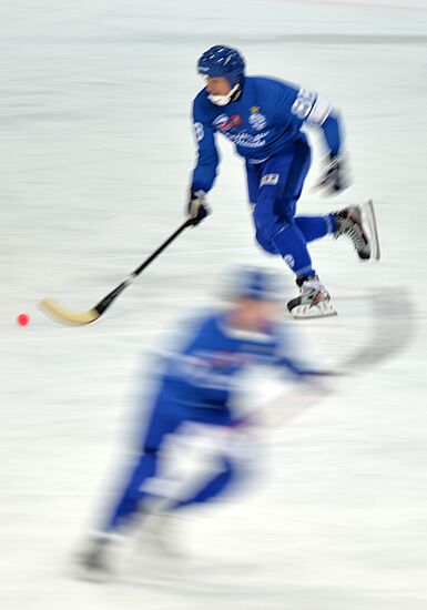 Russian Bandy Super Cup. Dynamo Moscow vs. Dynamo Kazan