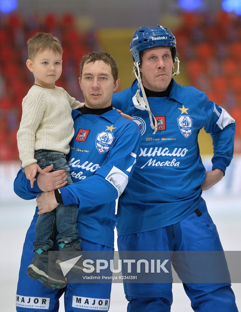 Russian Bandy Super Cup. Dynamo Moscow vs. Dynamo Kazan