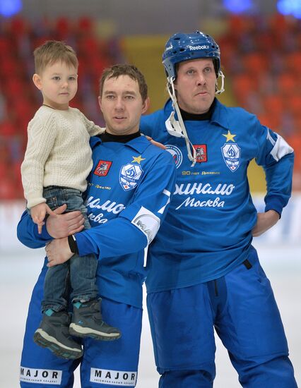 Russian Bandy Super Cup. Dynamo Moscow vs. Dynamo Kazan
