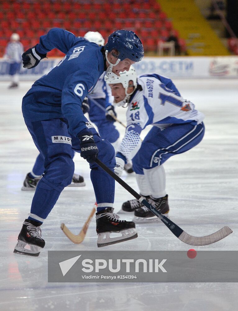 Russian Bandy Super Cup. Dynamo Moscow vs. Dynamo Kazan