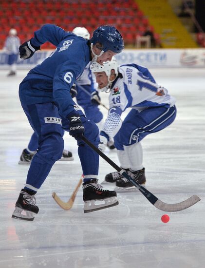 Russian Bandy Super Cup. Dynamo Moscow vs. Dynamo Kazan