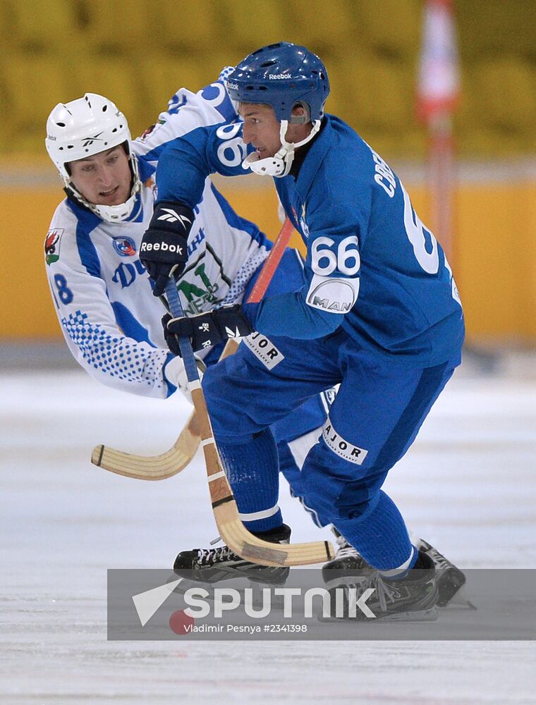 Russian Bandy Super Cup. Dynamo Moscow vs. Dynamo Kazan