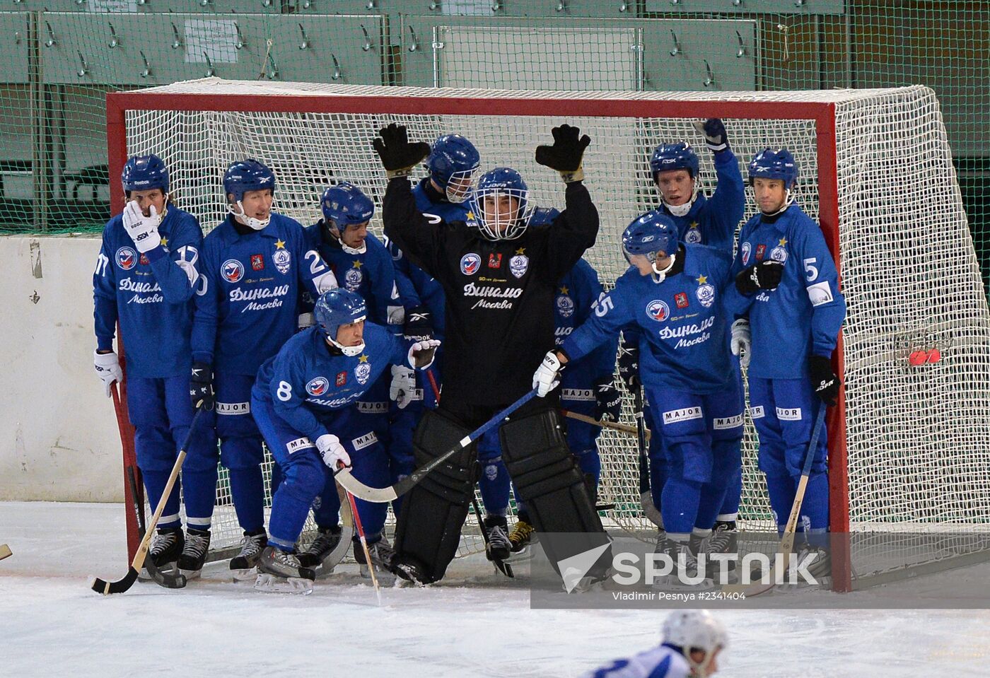 Russian Bandy Super Cup. Dynamo Moscow vs. Dynamo Kazan
