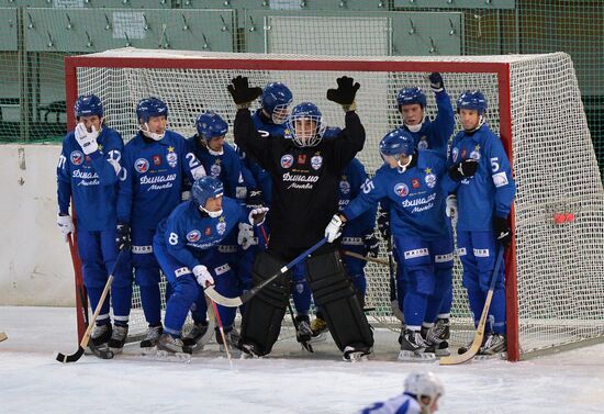 Russian Bandy Super Cup. Dynamo Moscow vs. Dynamo Kazan