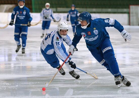 Russian Bandy Super Cup. Dynamo Moscow vs. Dynamo Kazan