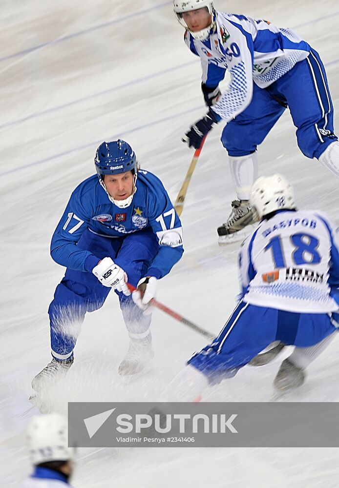 Russian Bandy Super Cup. Dynamo Moscow vs. Dynamo Kazan