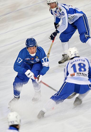 Russian Bandy Super Cup. Dynamo Moscow vs. Dynamo Kazan
