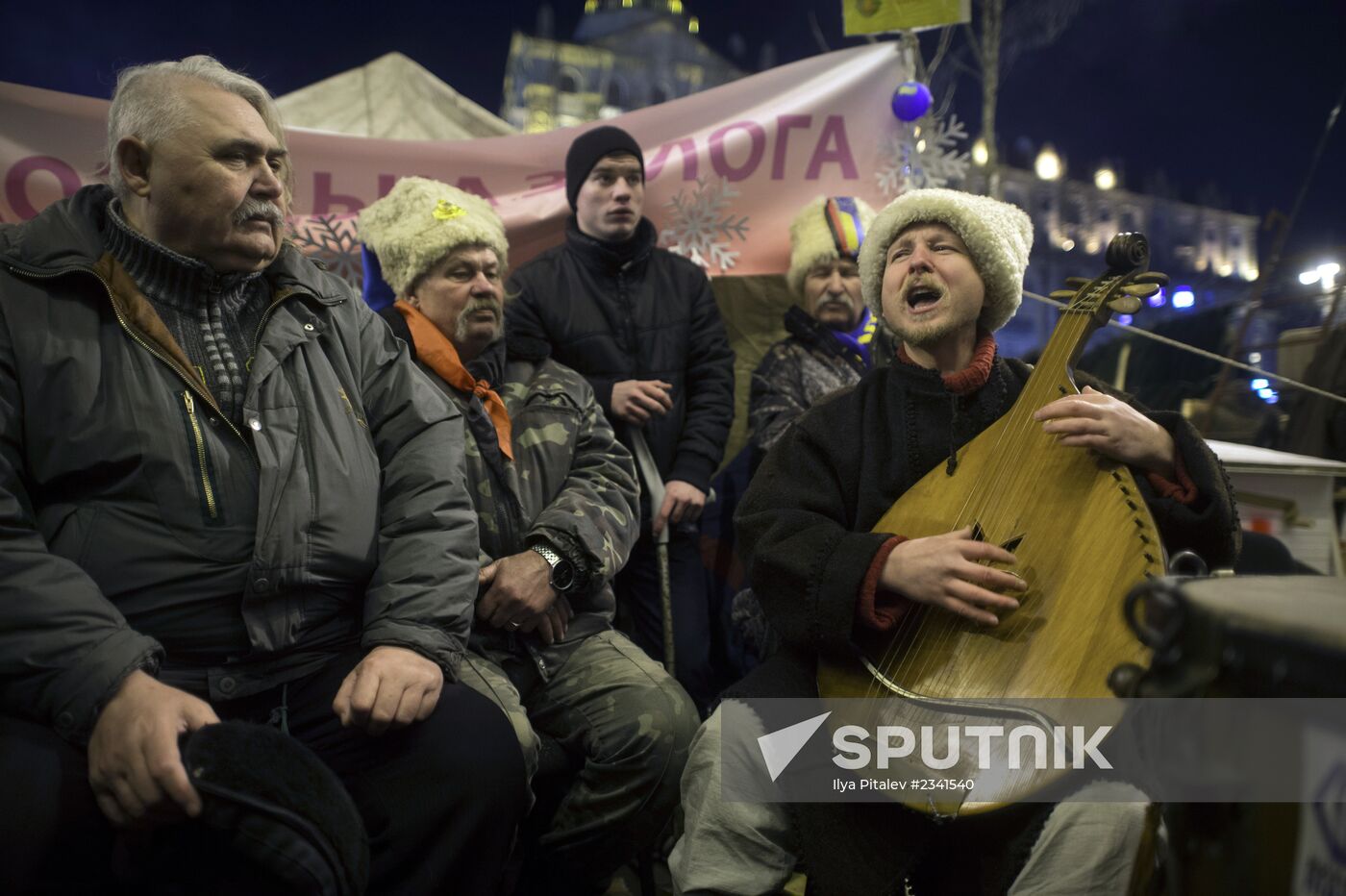 "Popular Assembly" on Independence Square in Kiev