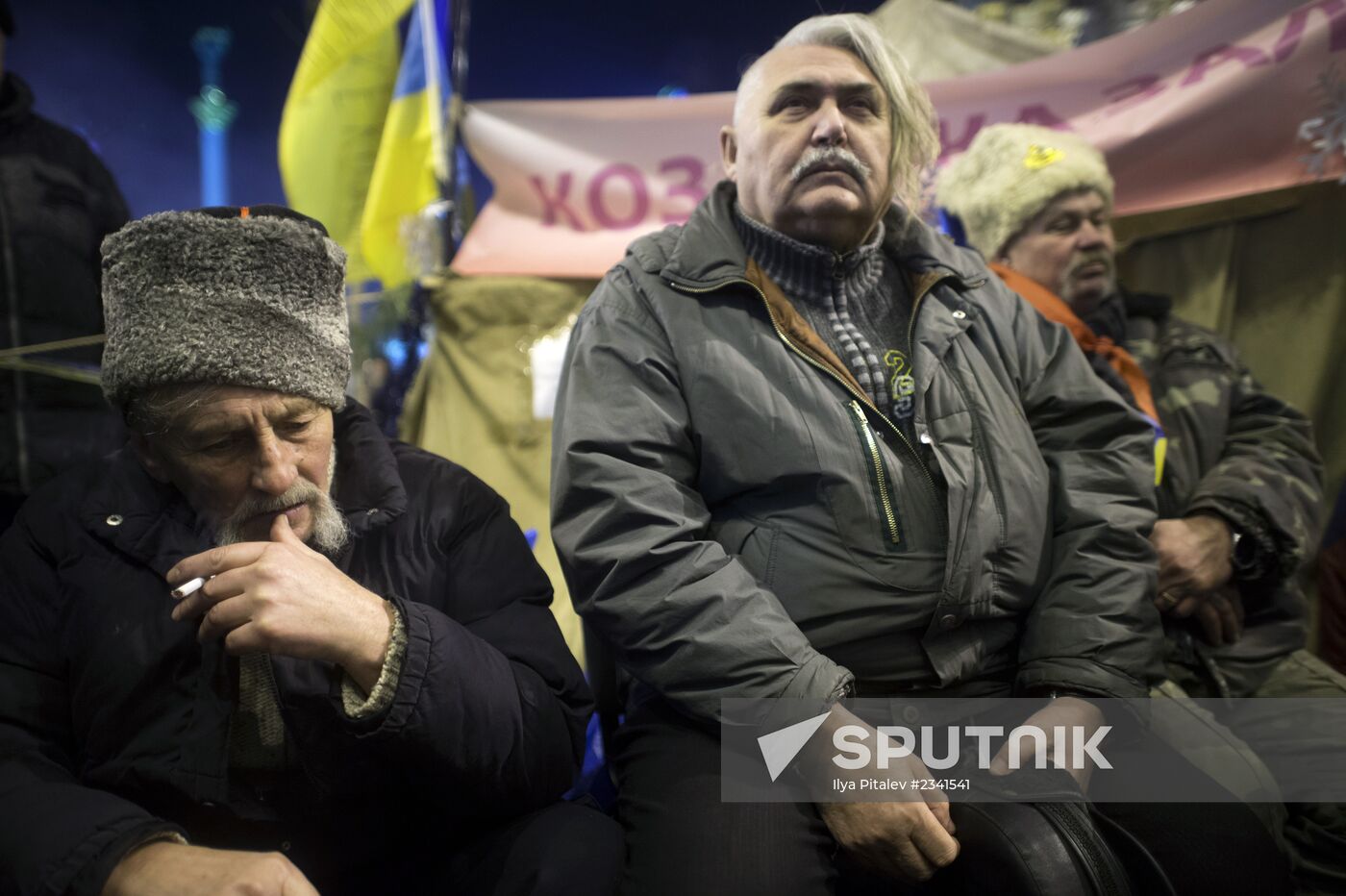 "Popular Assembly" on Independence Square in Kiev
