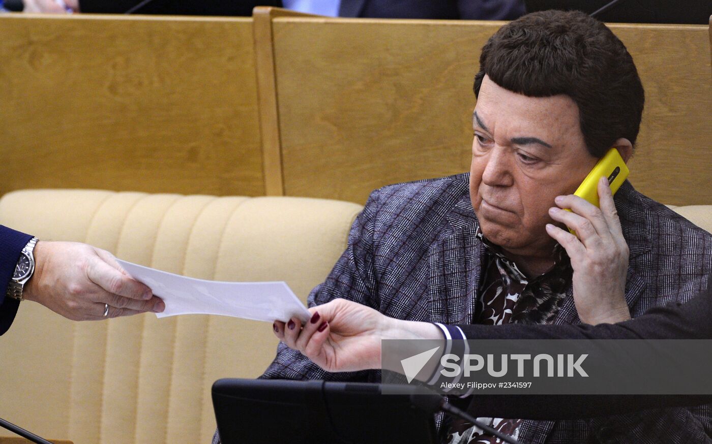 State Duma holds last plenary meeting of the fall session